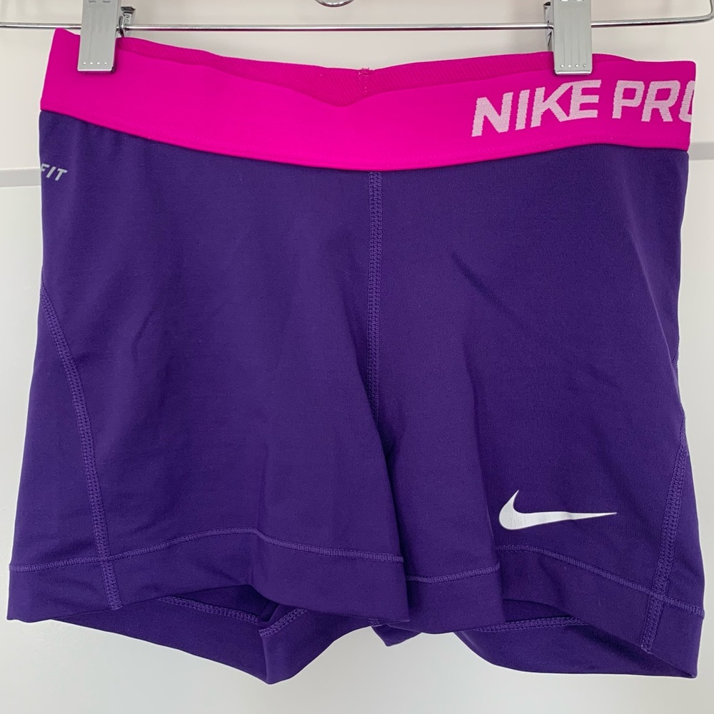 Nike Pro Shorts (Purple)